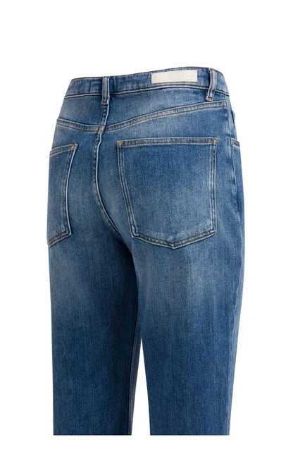 YAYA Straight Denim - Dark Blue Denim