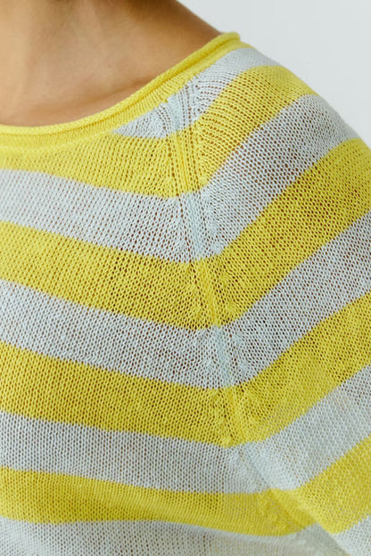 Oui Stripe Pullover 97418