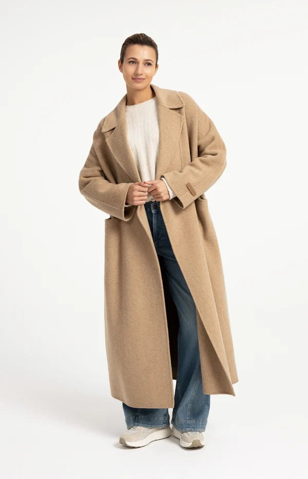 YAYA Rib Sweater Off White Melange
