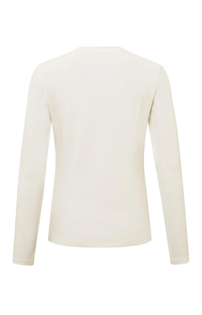 YAYA Long Shirt - Birch Sand