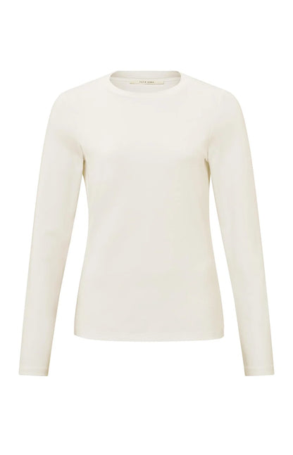 YAYA Long Shirt - Birch Sand
