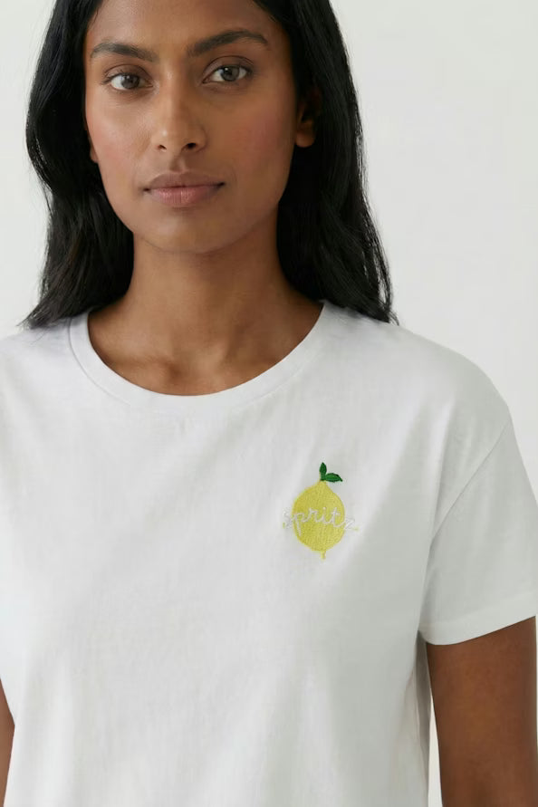 Oui Oversized White Tshirt 97208