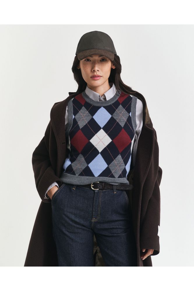 Gant  Argyle C-Neck Vest