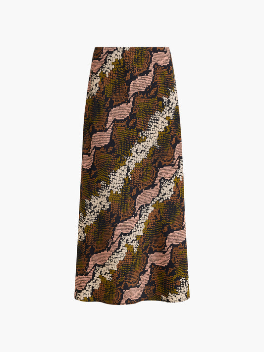 French Connection Lola Bernice Satin Skirt