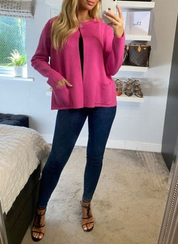 Malissa J Ribbed Cardigan